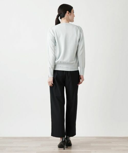 Leilian / レリアン カーディガン・ボレロ | クルーネックニットカーディガン | 詳細16