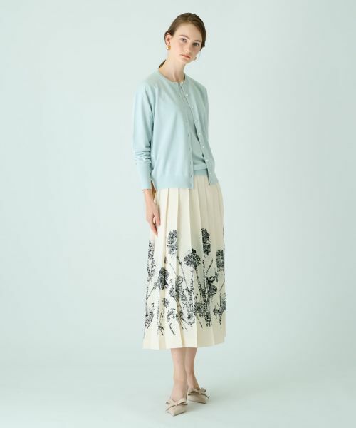 Leilian / レリアン カーディガン・ボレロ | クルーネックニットカーディガン | 詳細7