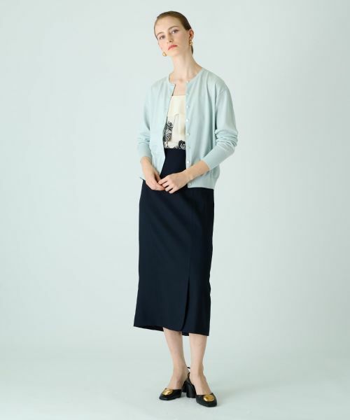 Leilian / レリアン カーディガン・ボレロ | クルーネックニットカーディガン | 詳細8
