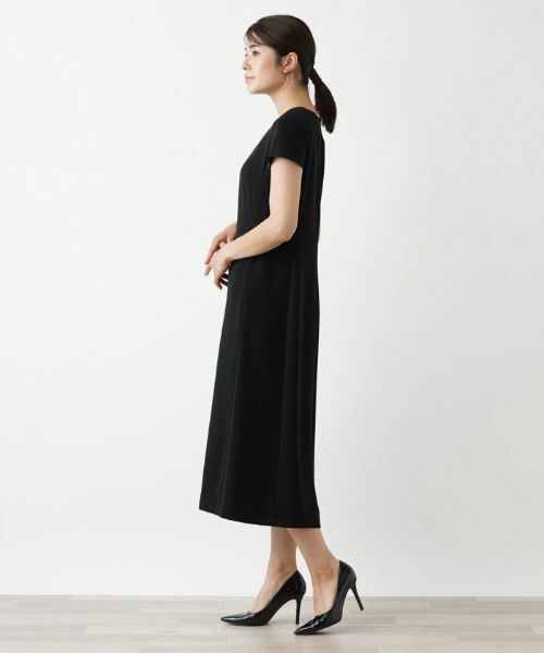 Leilian / レリアン ドレス | 洗える半袖ワンピース | 詳細5