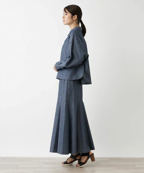 Leilian / レリアン シャツ・ブラウス | 【セットアップ対応商品】ラウンドカットブラウス【Leilian WHITE LABEL】 | 詳細2