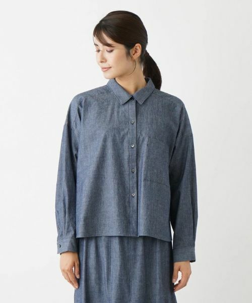 Leilian / レリアン シャツ・ブラウス | 【セットアップ対応商品】ラウンドカットブラウス【Leilian WHITE LABEL】 | 詳細4