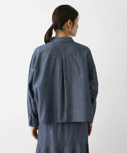 Leilian / レリアン シャツ・ブラウス | 【セットアップ対応商品】ラウンドカットブラウス【Leilian WHITE LABEL】 | 詳細6