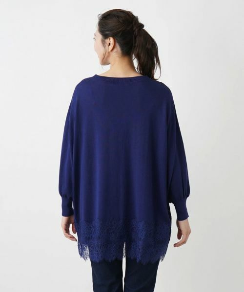 Leilian / レリアン ニット・セーター | チュニック丈ニットプルオーバー【Leilian WHITE LABEL】 | 詳細12