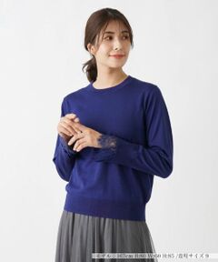 Leilian / レリアン ニット・セーター | シルクミックスニット【Leilian WHITE LABEL】