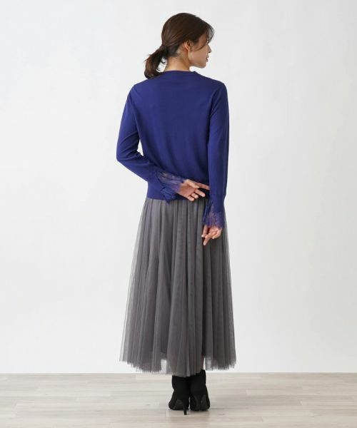 Leilian / レリアン ニット・セーター | シルクミックスニット【Leilian WHITE LABEL】 | 詳細11