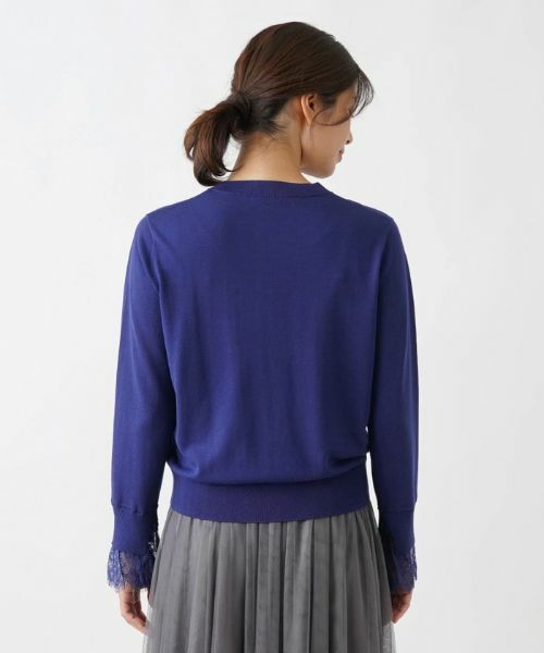 Leilian / レリアン ニット・セーター | シルクミックスニット【Leilian WHITE LABEL】 | 詳細14