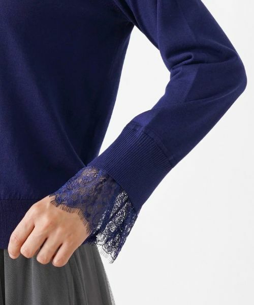 Leilian / レリアン ニット・セーター | シルクミックスニット【Leilian WHITE LABEL】 | 詳細18