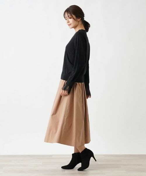 Leilian / レリアン ニット・セーター | シルクミックスニット【Leilian WHITE LABEL】 | 詳細6