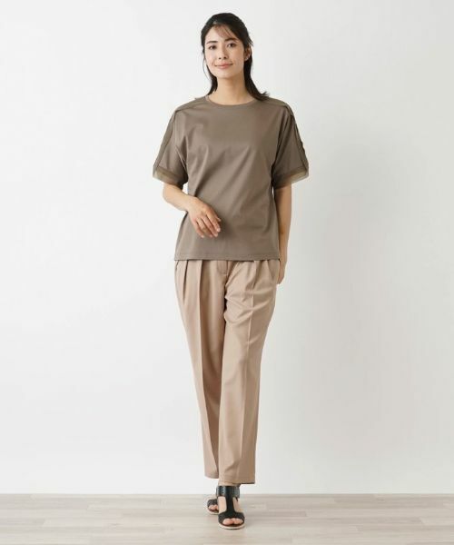 Leilian / レリアン カットソー | 半袖カットソー | 詳細1