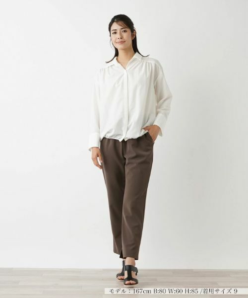 Leilian / レリアン シャツ・ブラウス | ヘムシャーリングブラウス | 詳細7