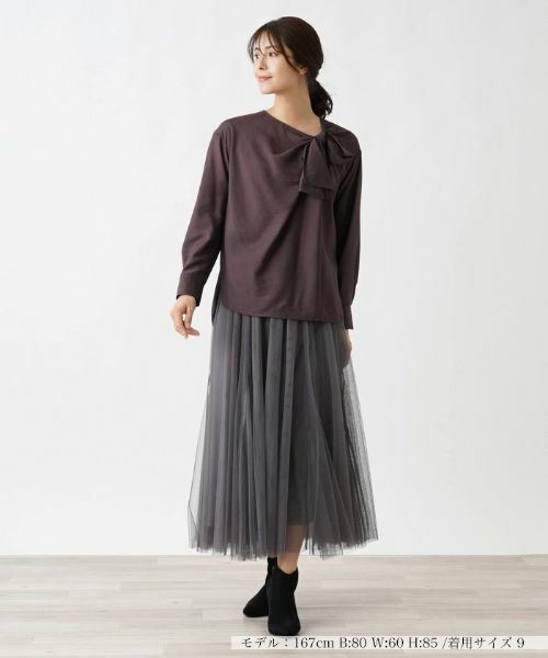 Leilian / レリアン シャツ・ブラウス | リボンデザインブラウス | 詳細7