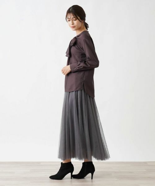 Leilian / レリアン シャツ・ブラウス | リボンデザインブラウス | 詳細8