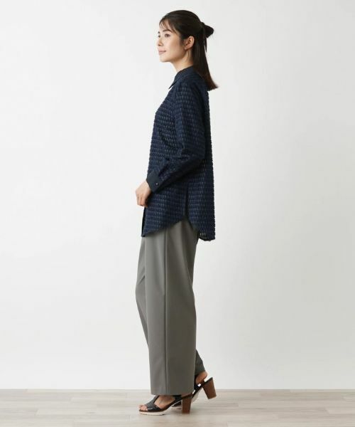 Leilian / レリアン シャツ・ブラウス | ジャカードブラウス | 詳細11