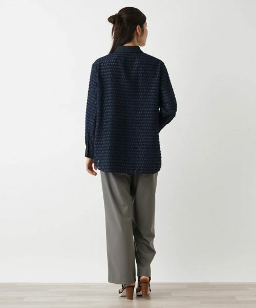 Leilian / レリアン シャツ・ブラウス | ジャカードブラウス | 詳細12