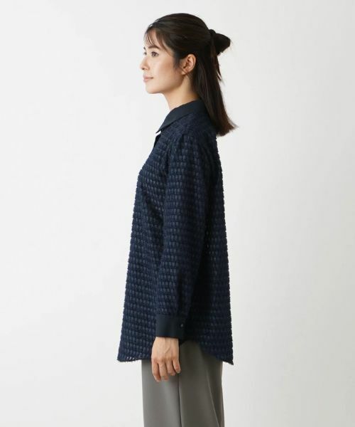 Leilian / レリアン シャツ・ブラウス | ジャカードブラウス | 詳細14