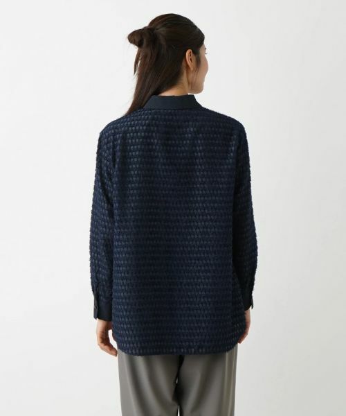 Leilian / レリアン シャツ・ブラウス | ジャカードブラウス | 詳細15