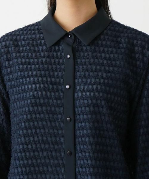 Leilian / レリアン シャツ・ブラウス | ジャカードブラウス | 詳細16