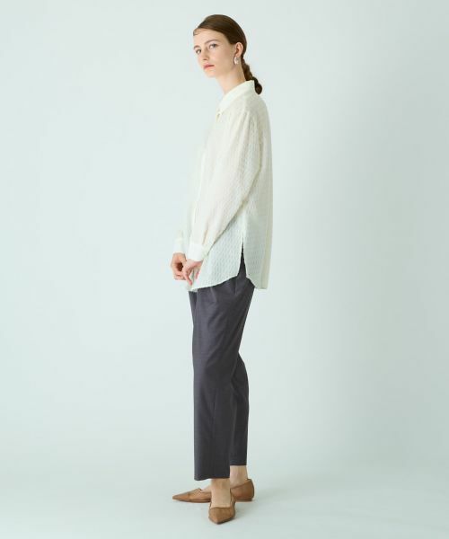 Leilian / レリアン シャツ・ブラウス | ジャカードブラウス | 詳細4