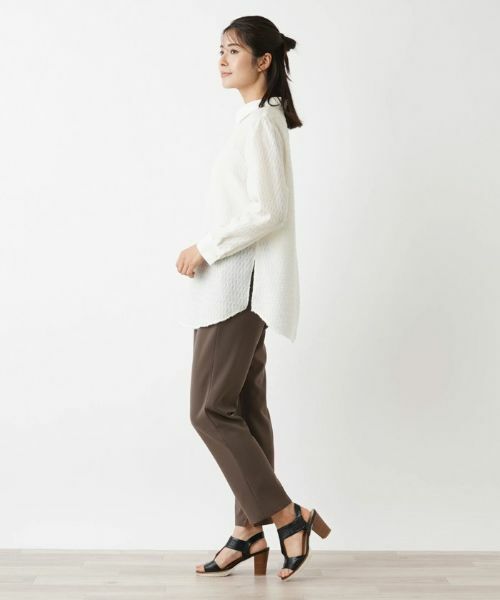 Leilian / レリアン シャツ・ブラウス | ジャカードブラウス | 詳細8