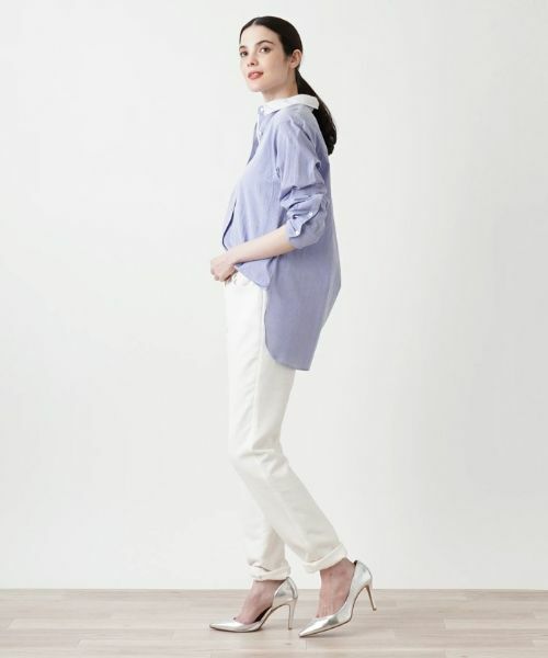 Leilian / レリアン シャツ・ブラウス | 2WAY長袖ブラウス | 詳細21