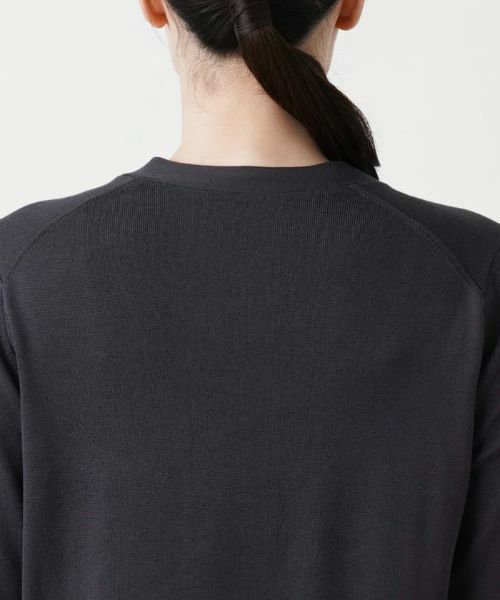 Leilian / レリアン カーディガン・ボレロ | 洗えるワンボタンカーディガン | 詳細11