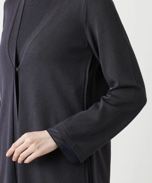 Leilian / レリアン カーディガン・ボレロ | 洗えるワンボタンカーディガン | 詳細12