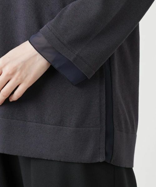 Leilian / レリアン カーディガン・ボレロ | 洗えるワンボタンカーディガン | 詳細13