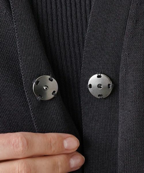 Leilian / レリアン カーディガン・ボレロ | 洗えるワンボタンカーディガン | 詳細14