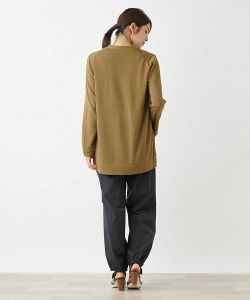 Leilian / レリアン カーディガン・ボレロ | 洗えるワンボタンカーディガン | 詳細3