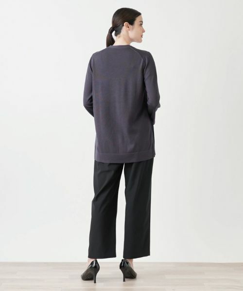 Leilian / レリアン カーディガン・ボレロ | 洗えるワンボタンカーディガン | 詳細6