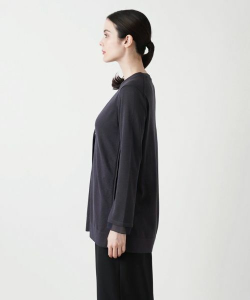 Leilian / レリアン カーディガン・ボレロ | 洗えるワンボタンカーディガン | 詳細8