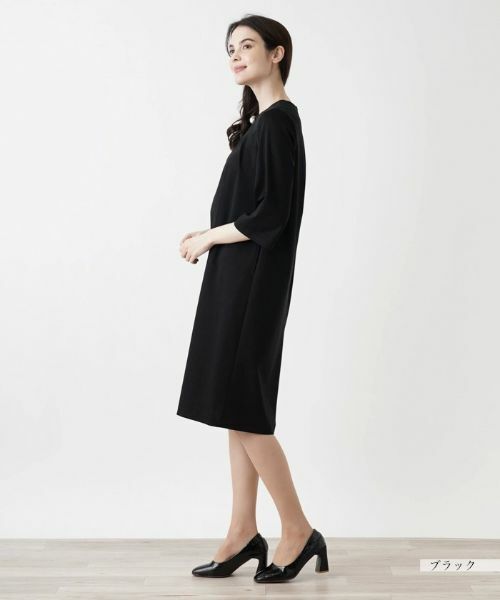 Leilian / レリアン ドレス | 【セレモニー】洗えるパール付きワンピース【Leilian WHITE LABEL】 | 詳細15