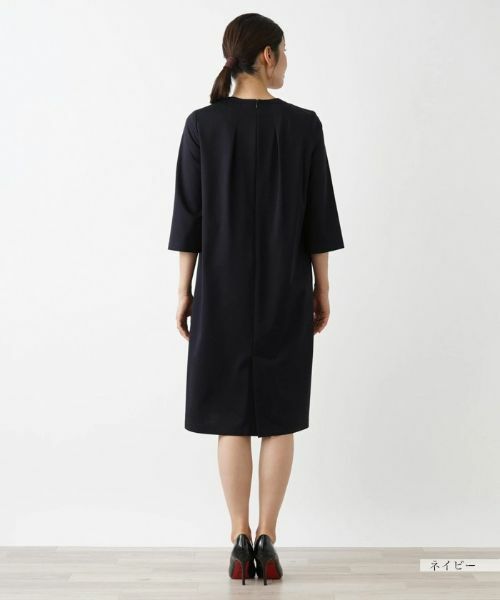 Leilian / レリアン ドレス | 【セレモニー】洗えるパール付きワンピース【Leilian WHITE LABEL】 | 詳細6