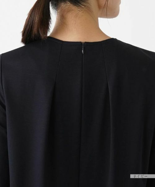 Leilian / レリアン ドレス | 【セレモニー】洗えるパール付きワンピース【Leilian WHITE LABEL】 | 詳細8