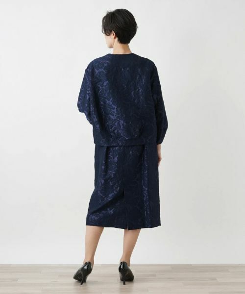 Leilian / レリアン ミニ・ひざ丈スカート | フラワーレースタイトスカート | 詳細6