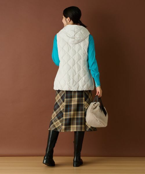 Leilian / レリアン テーラードジャケット | フーデッドダウンベスト【LIMONTA EAST×TAION】 | 詳細17