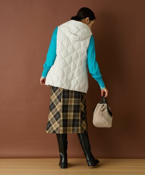 Leilian / レリアン テーラードジャケット | フーデッドダウンベスト【LIMONTA EAST×TAION】 | 詳細19