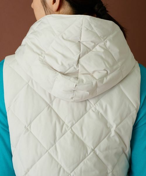 Leilian / レリアン テーラードジャケット | フーデッドダウンベスト【LIMONTA EAST×TAION】 | 詳細8