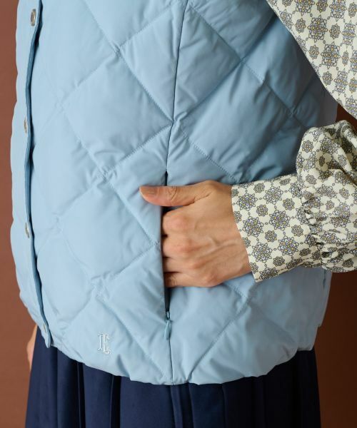 Leilian / レリアン テーラードジャケット | ダウンベスト【LIMONTA EAST×TAION】 | 詳細11