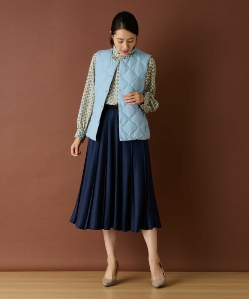 Leilian / レリアン テーラードジャケット | ダウンベスト【LIMONTA EAST×TAION】 | 詳細16