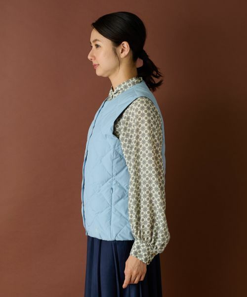 Leilian / レリアン テーラードジャケット | ダウンベスト【LIMONTA EAST×TAION】 | 詳細5
