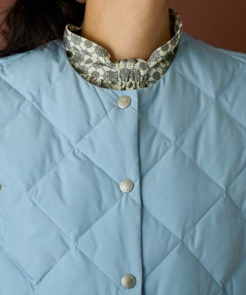 Leilian / レリアン テーラードジャケット | ダウンベスト【LIMONTA EAST×TAION】 | 詳細7