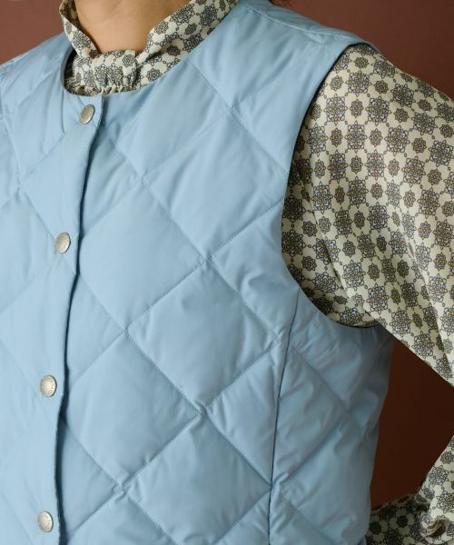 Leilian / レリアン テーラードジャケット | ダウンベスト【LIMONTA EAST×TAION】 | 詳細9