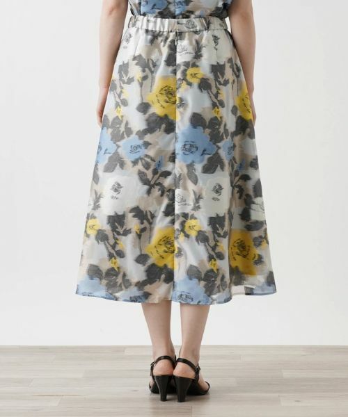 Leilian / レリアン ミニ・ひざ丈スカート | フレアスカート | 詳細11