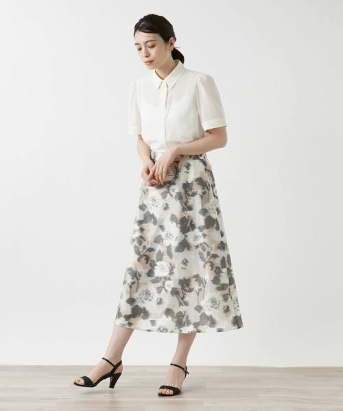 Leilian / レリアン ミニ・ひざ丈スカート | フレアスカート | 詳細2