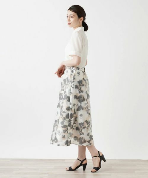 Leilian / レリアン ミニ・ひざ丈スカート | フレアスカート | 詳細4