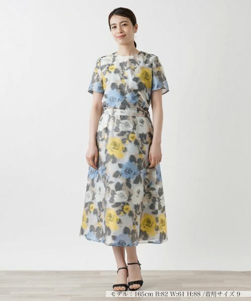 Leilian / レリアン ミニ・ひざ丈スカート | フレアスカート | 詳細6