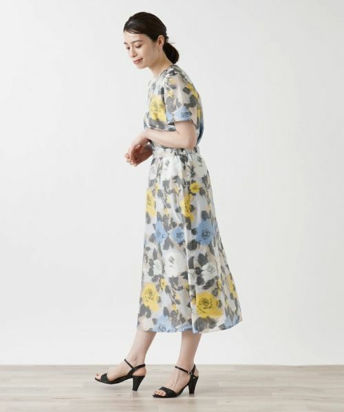 Leilian / レリアン ミニ・ひざ丈スカート | フレアスカート | 詳細7