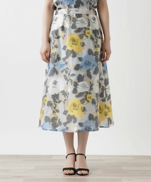 Leilian / レリアン ミニ・ひざ丈スカート | フレアスカート | 詳細9